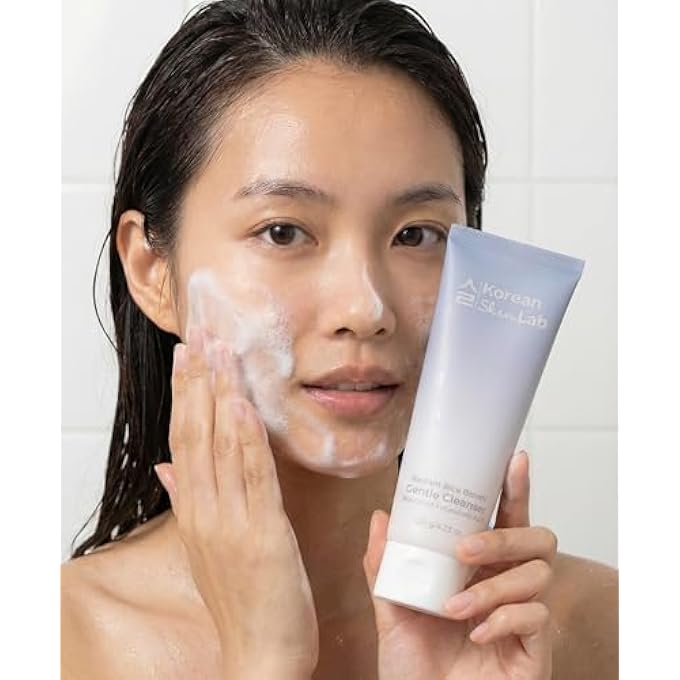 STRBOXONG RADIANT RICE BLOOM GENTLE CLEANSER (120ML). DAILY KOREAN FACE WASH WITH BRIGHTENING RICE WATER & HYALURONIC ACID. HYDRATING CREAM TO FOAM FORMULA FOR GLASS SKIN. - Image 4